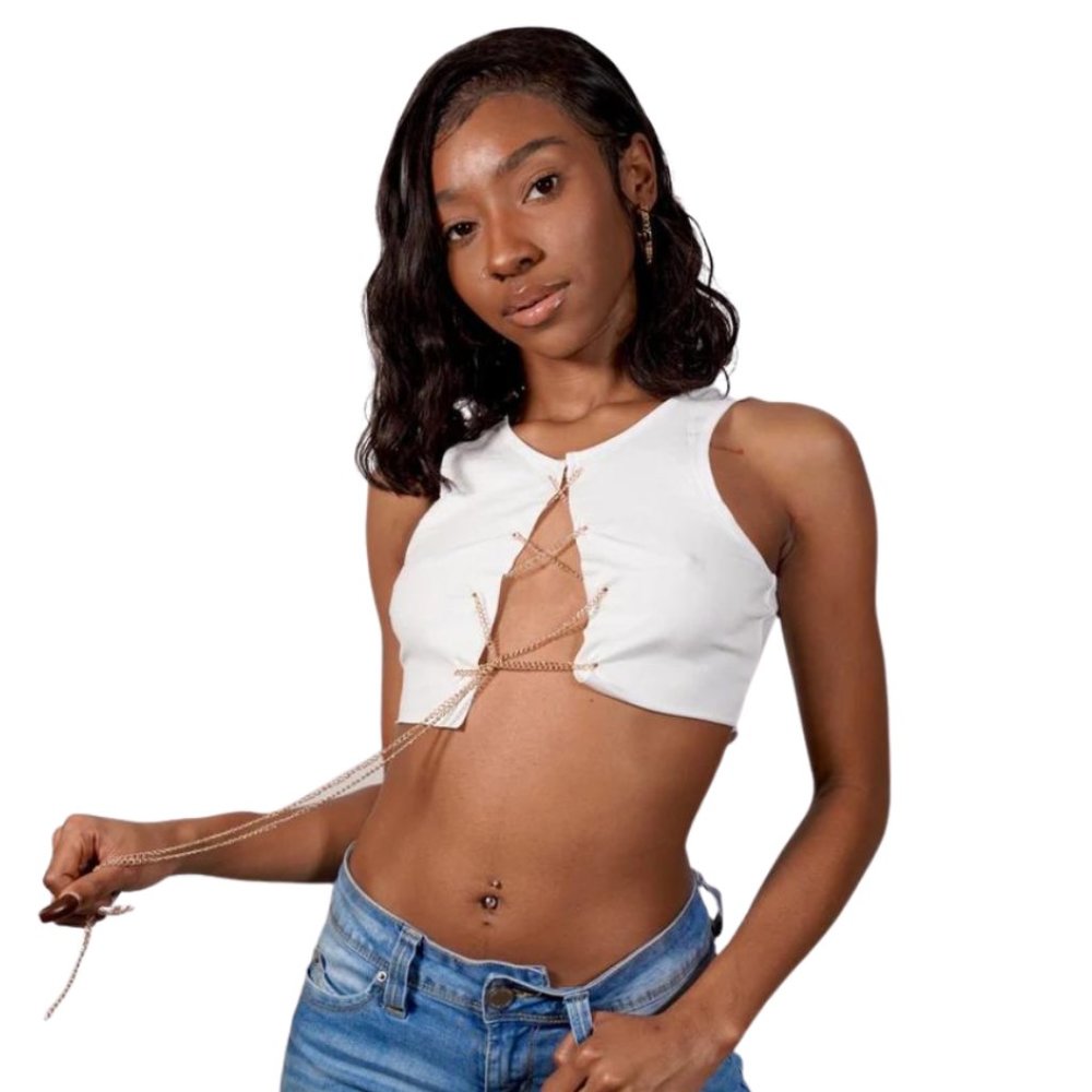 Boujee Bih Tank Crop Top